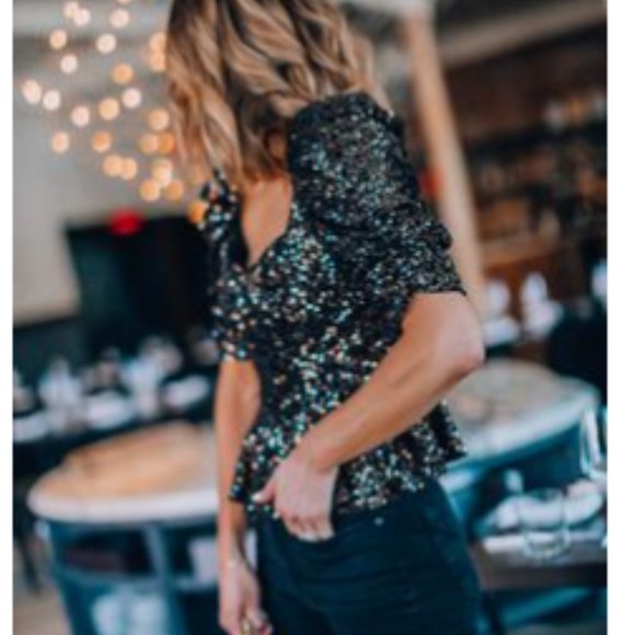 Y2K Vintage Top in Fully Beaded Plaid Pattern by Talbots Size Small - Picture 15 of 16